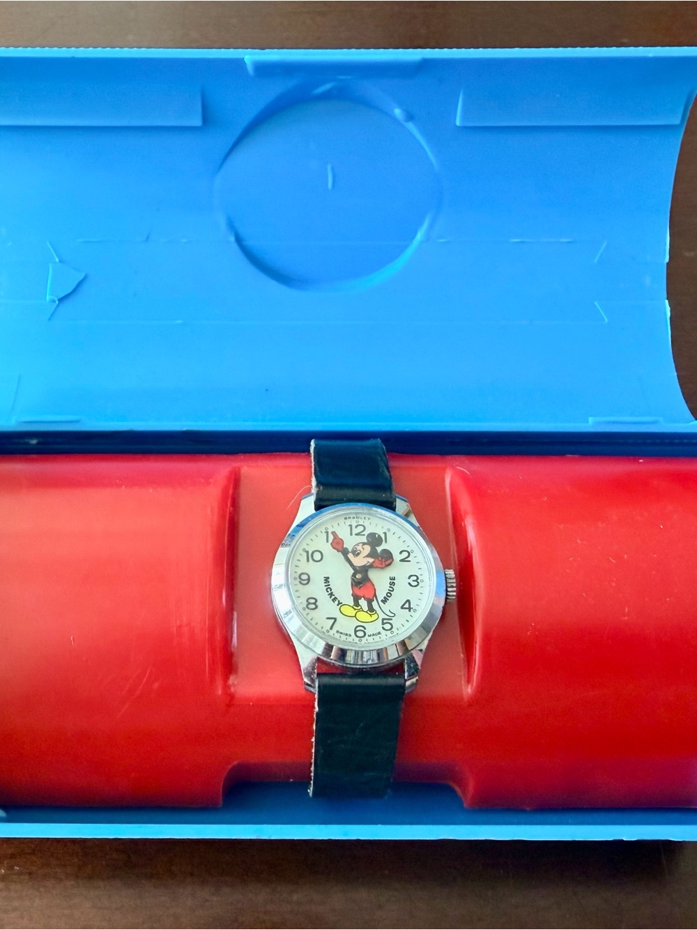 Vintage Bradley (Walt Disney Productions) Swiss-made Mickey Mouse Watch